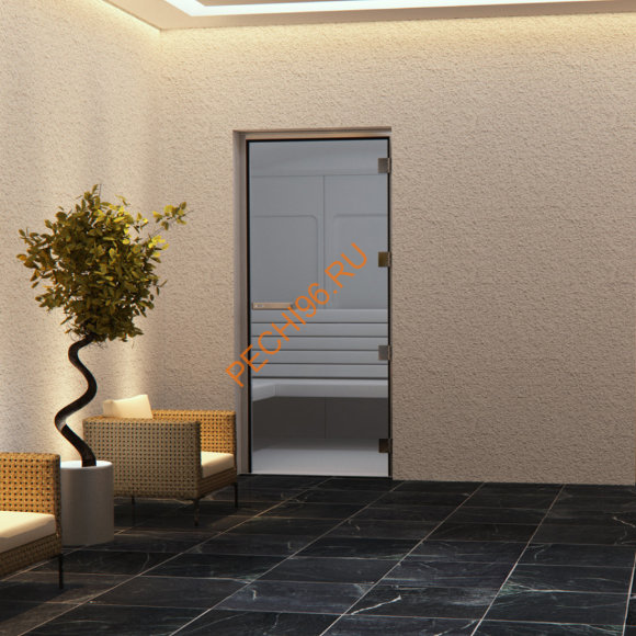 Дверь стеклянная Tylo 60G NEW 10х21 «бронза» Дверь стеклянная Tylo 60G NEW 10х21 «бронза»