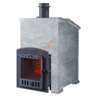 Печь банная Гефест Гром 30П2 в облицовке Президент 1000/50 Талькохлорит