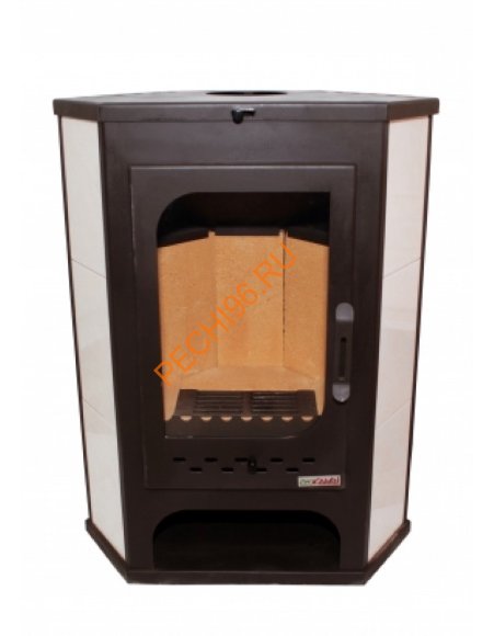 Печь-камин БАВАРИЯ пристенно-угловая с теплообменником Печь-камин БАВАРИЯ пристенно-угловая с теплообменником