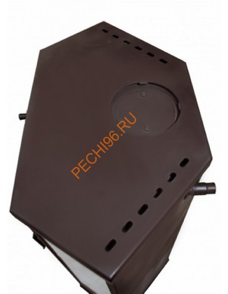 Печь-камин БАВАРИЯ пристенно-угловая с теплообменником Печь-камин БАВАРИЯ пристенно-угловая с теплообменником