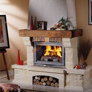 Дровяной камин CHAZELLES Queroy с топкой C801LV