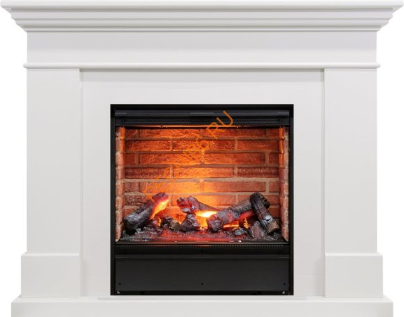 Электрокамин Dimplex California с очагом Engine 56-600 BB алебастр