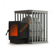 Печь банная FireWay ПароВар 24 сетка-ковка (404)