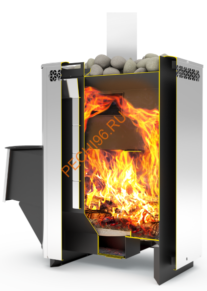 Печь банная Теплодар Сахара 24 ЛK