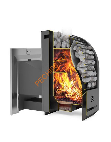 Печь банная Теплодар Каскад 12 Т Панорама (2018) Печь банная Теплодар Каскад 12 Т Панорама (2018)