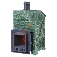 Печь банная Гефест GFS ЗК 30П2 в облицовке Президент 980/40 Змеевик