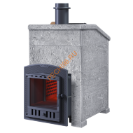 Печь банная Гефест Гром 80П2 в облицовке Президент 1320/60 Талькомагнезит