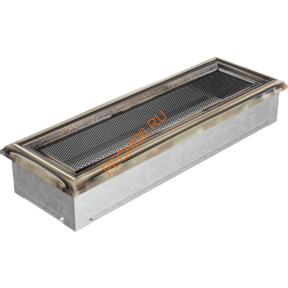 Вентиляционная решетка Kratki 49R 170х490 мм рустик