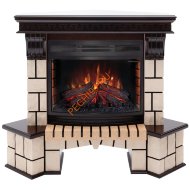 Электрокамин RealFlame Stone Corner new 25 АО с очагом FireField 25 SIR