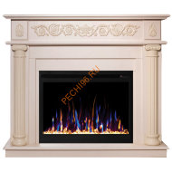Электрокамин RealFlame Attica 25,5 WT с очагом Saphir 25,5