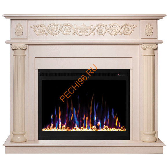 Электрокамин RealFlame Attica 25,5 WT с очагом Saphir 25,5