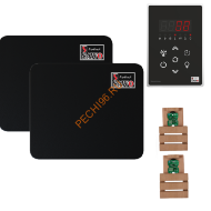 Комплект управления SAWO INNOVA CLASSIC V2 Combi до 30 кВт, черный