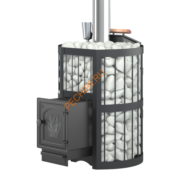 Чугунная печь для бани ЭТНА 18 (ДТ-4) ЗК Стандарт