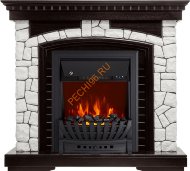 Электрокамин Royal Flame Glasgow венге/белый с очагом Aspen