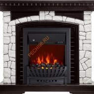 Электрокамин Royal Flame Glasgow венге/белый с очагом Aspen