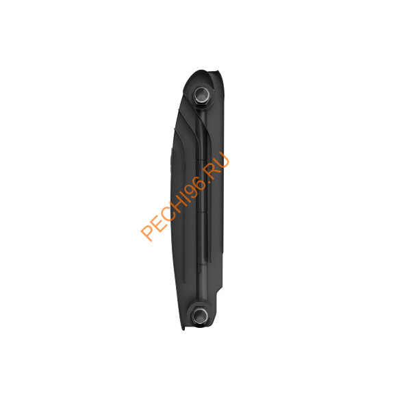 Радиатор биметаллический Royal Thermo BILINER B 350 Чёрный, 4 секции