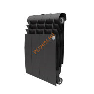 Радиатор биметаллический Royal Thermo BiLiner 350 Noir Sable 4с