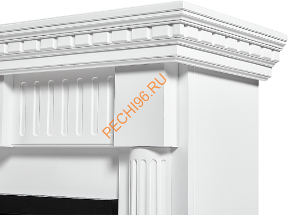 Электрокамин Electrolux Sphere Plus EFP/P-2720RLS с порталом Firelight Colonna 25, белый