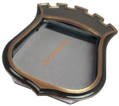 Вентиляционная решетка Kratki ГЕРБ с короной