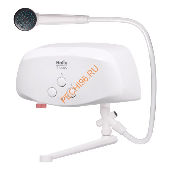 Водонагреватель Ballu проточный 3-Logic TS 5,5 кВт, кран+душ Водонагреватель Ballu проточный 3-Logic TS 5,5 кВт, кран+душ