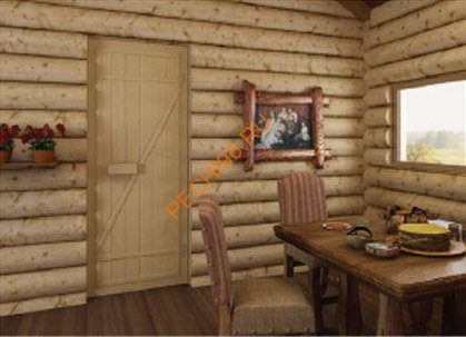 Дверь деревянная SAUNA MARKET «Винтаж» осина