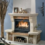 Дровяной камин CHAZELLES СS20 с топкой SOLO G70