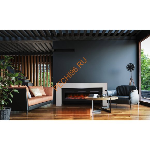 Электрокамин Electrolux Infinity EFP/P-1600ULS с порталом Suprema Long, бело-черный Электрокамин Electrolux Infinity EFP/P-1600ULS с порталом Suprema Long, бело-черный