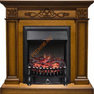 Электрокамин Royal Flame Verona дуб антик с очагом Fobos FX