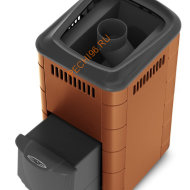 Печь банная ТМФ Тунгуска 2017 Carbon ДА терракота