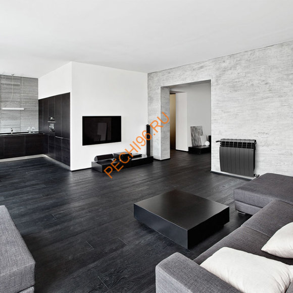 Радиатор биметаллический Royal Thermo BiLiner 350 Noir Sable 6с