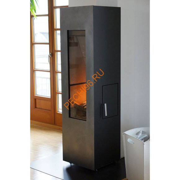 Стальная печь-камин Thorma CONCEPT FEUER MATRIX черная Стальная печь-камин Thorma CONCEPT FEUER MATRIX черная
