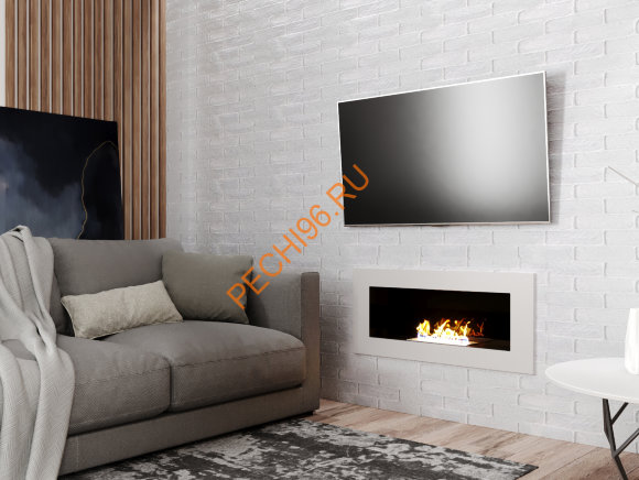 Биокамин Русский огонь Лайт Бланк 900V встраиваемый