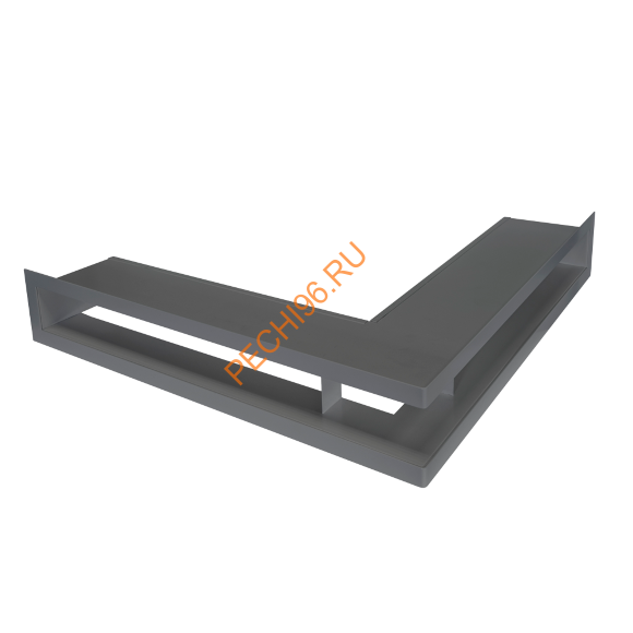 Вентиляционная угловая щелевая рамка Stav 550х550х100х120 мм