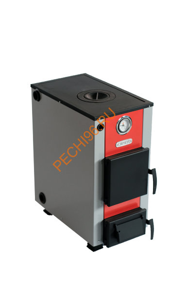 Котел отопительный Сибирь Сириус 20, с плитой