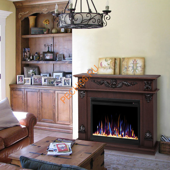 Электрокамин RealFlame Philadelphia 25,5 DN с очагом Saphir 25,5