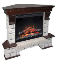 Электрокамин Dimplex Pierre Luxe с очагом Symphony 26 DF2624-L темный дуб угловой