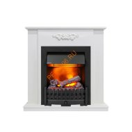 Электрокамин Dimplex Lumsden с очагом Danville Black FB2 белый дуб