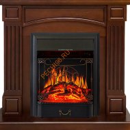 Электрокамин Royal Flame Boston темный дуб с очагом Majestic FX