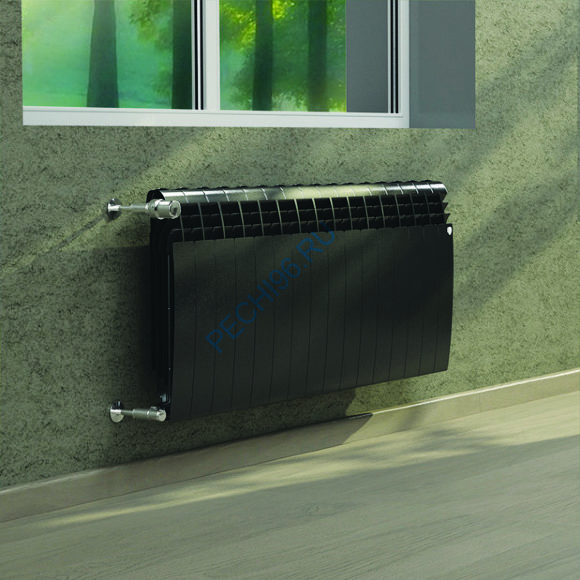 Радиатор биметаллический Royal Thermo BiLiner 350 Noir Sable 8с