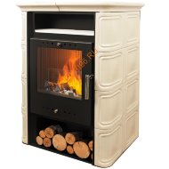 Печь-Камин NordFlam VERA CAPPUCCINO