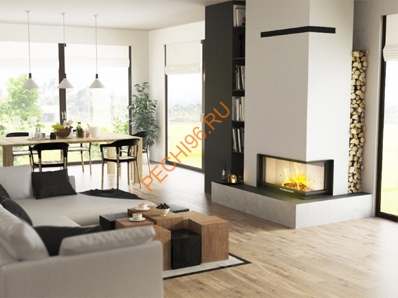 Люфт Kratki NP/L6/40/B угловой белый 600x400 мм