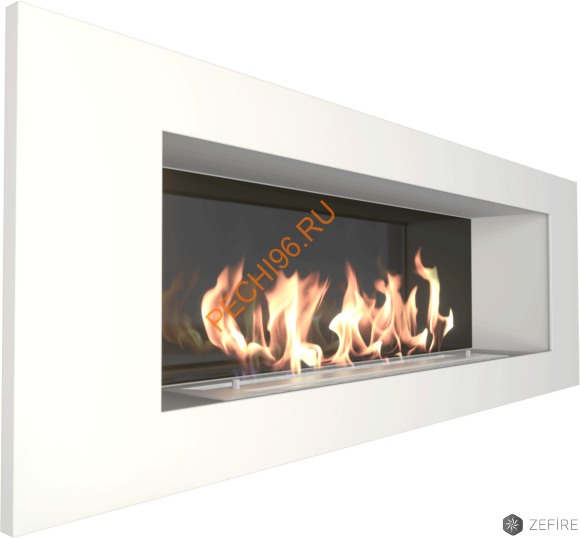 Биокамин ZeFire ELLIOT 1200 белый со стемалитом