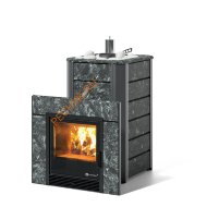 Печь банная ИзиСтим Ялта 15 К Пироксенит