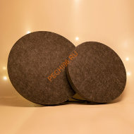 Светильник для сауны светодиодный Licht-2000 Stonelight round Double, 195/240 мм, теплый белый