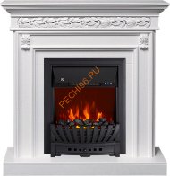 Электрокамин Royal Flame Valletta белый с очагом Aspen