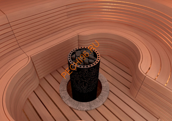 Электрическая печь SAWO DRAGONFIRE DRF3-60NS-P-C