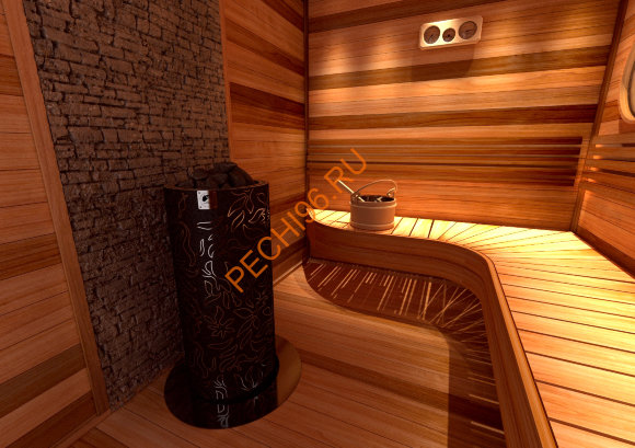 Электрическая печь SAWO DRAGONFIRE DRF3-60NS-P-C