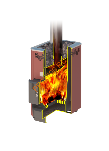 Печь банная Теплодар Кузбасс Оптима 9ТКУ