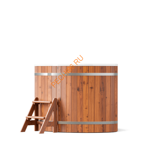 Купель композитная Polarspa CORNER 160 термососна светлая