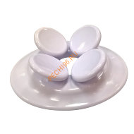 Подголовник для паровой бани Blumenberg 4-х точечный, пластик